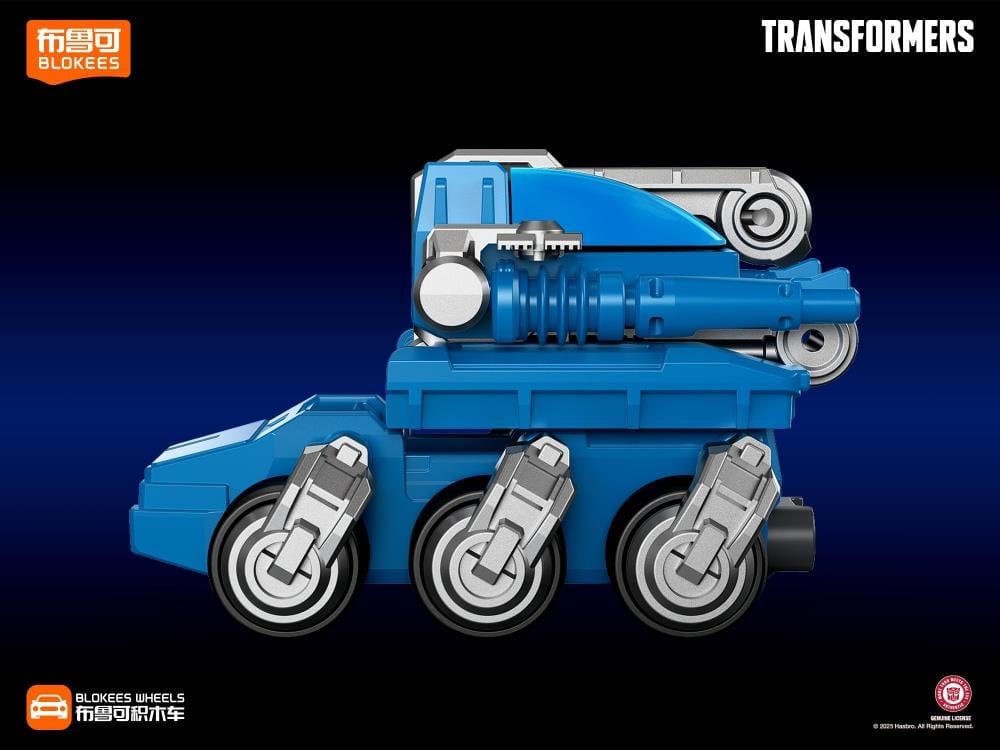 Transformers Blokees Wheels CT01 Optimus Prime with Trailer Model Kit Gallery Image 9