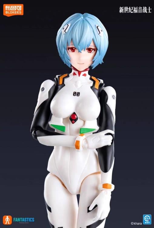 Neon Genesis Evangelion Fantastics Series #01 Rei Ayanami (Plug Suit Ver.) Model Kit Gallery Image 5