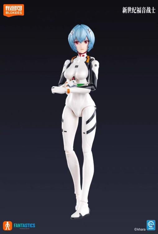 Neon Genesis Evangelion Fantastics Series #01 Rei Ayanami (Plug Suit Ver.) Model Kit Gallery Image 4