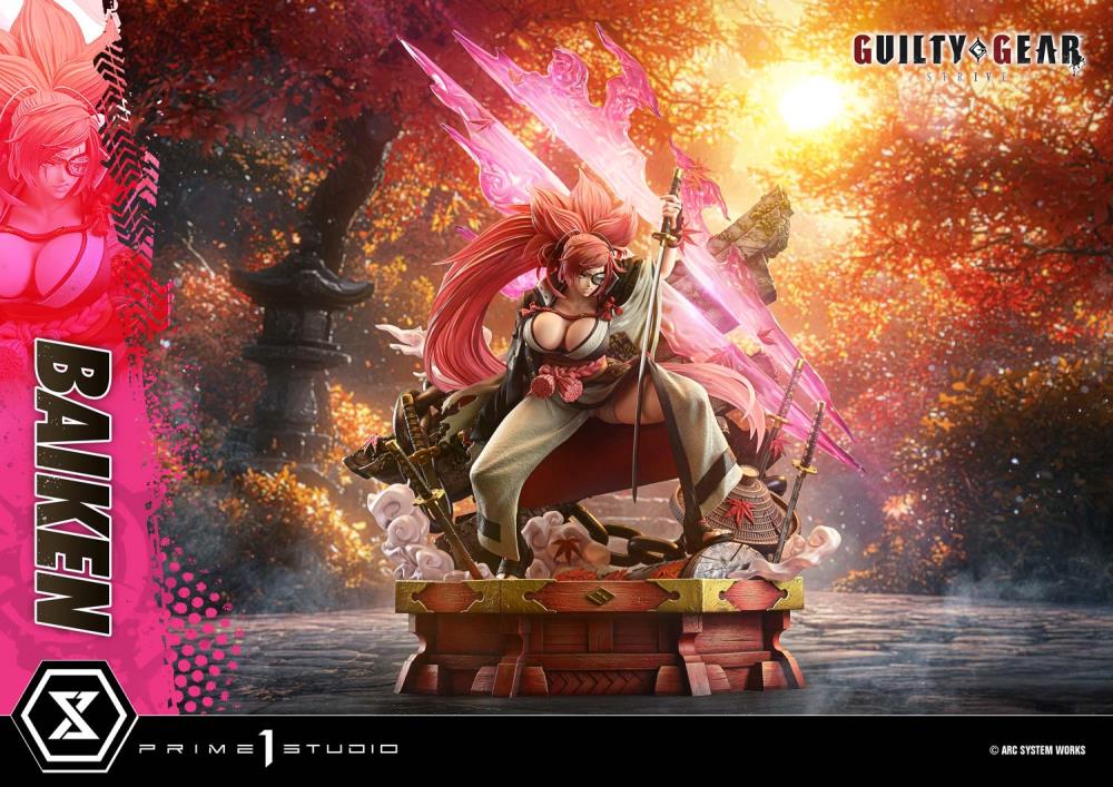 Guilty Gear Strive Ultimate Premium Masterline Baiken 1/4 Scale Statue Gallery Image 3