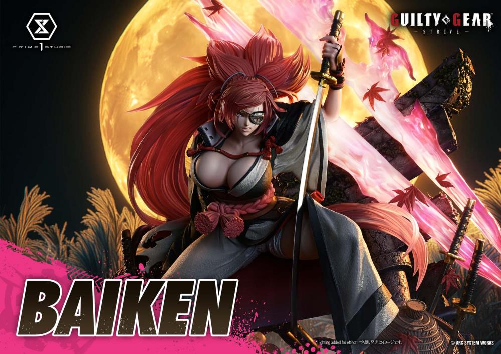 Guilty Gear Strive Ultimate Premium Masterline Baiken 1/4 Scale Statue Gallery Image 6