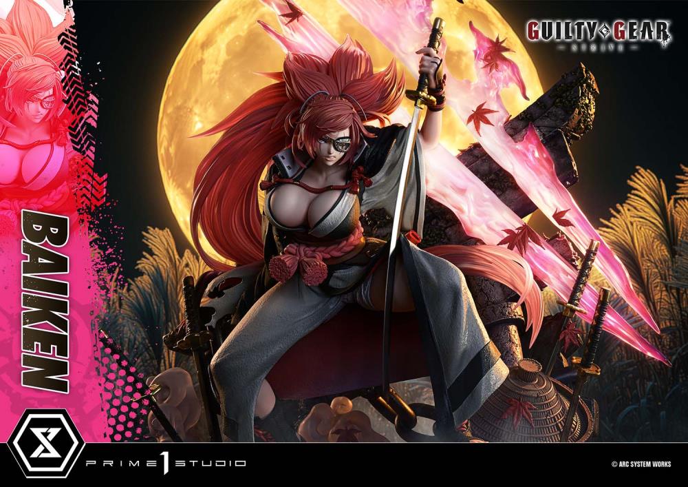 Guilty Gear Strive Ultimate Premium Masterline Baiken 1/4 Scale Statue Gallery Image 5