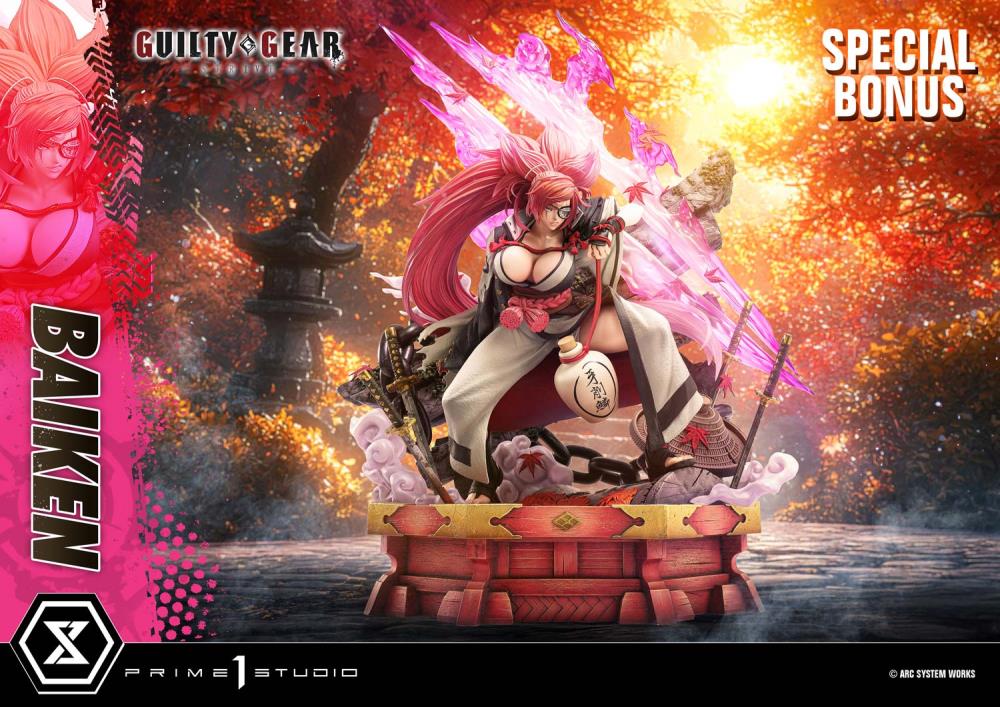 Guilty Gear Strive Ultimate Premium Masterline Baiken (Bonus Ver.) 1/4 Scale Statue Gallery Image 3