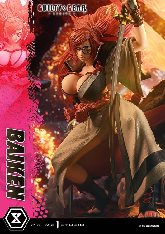 Guilty Gear Strive Ultimate Premium Masterline Baiken (Bonus Ver.) 1/4 Scale Statue Gallery Image 17