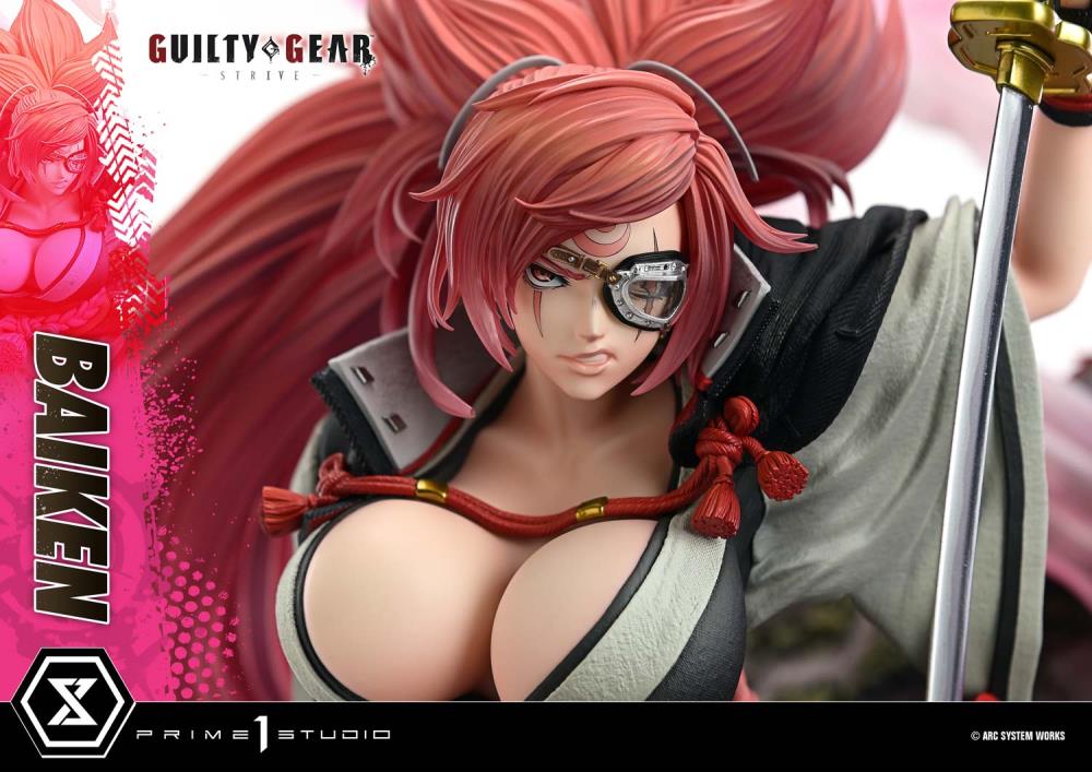 Guilty Gear Strive Ultimate Premium Masterline Baiken (Bonus Ver.) 1/4 Scale Statue Gallery Image 32