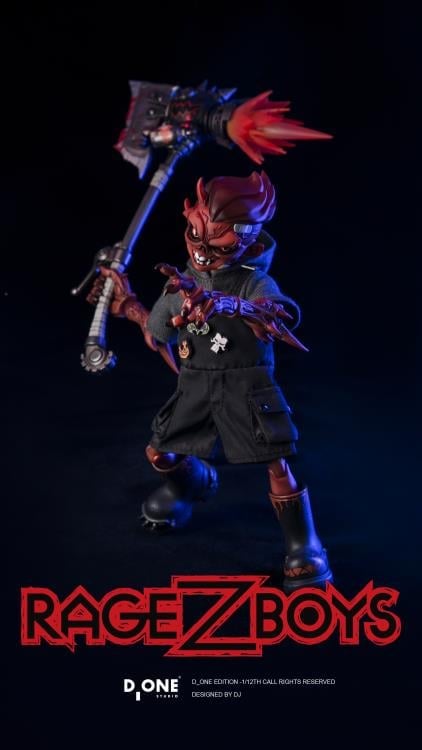 Rage Z-Boys Tooth Kid (Out-of-Control Ver.) 1/12 Scale Action Figure
