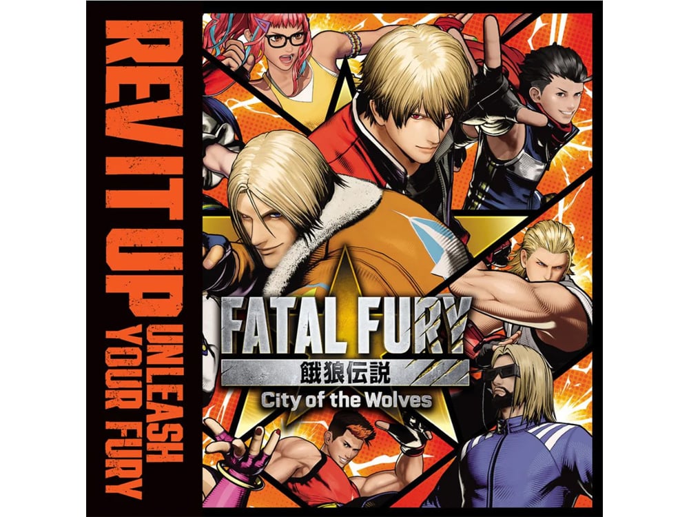 激レア!餓狼伝説 Fatal Fury サントラ レコード Fatal Fury: City of the Wolves (Original Video Game Soundtrack