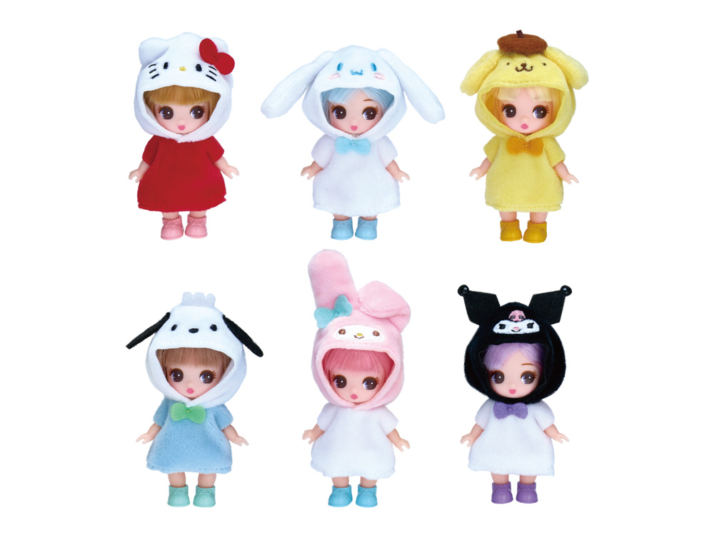 Sanrio Hello Kitty & Friends Petit Licca Box 12 Random Dolls Gallery Image 1