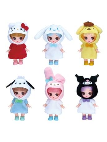 Sanrio Hello Kitty & Friends Petit Licca Box 12 Random Dolls Gallery Image 2