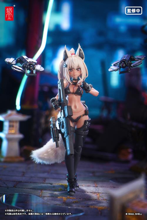 RA-04 Kitsunebi Senki Honoka (Swimsuit Ver.) 1/12 Scale Action Figure Gallery Image 3