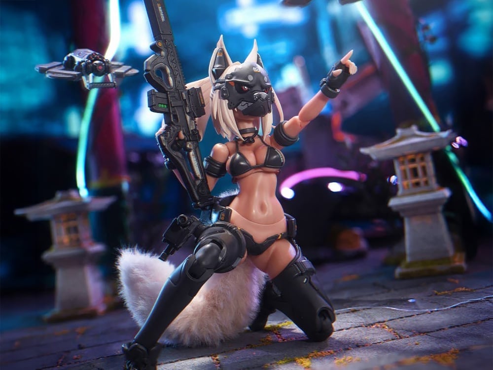 RA-04 Kitsunebi Senki Honoka (Swimsuit Ver.) 1/12 Scale Action Figure Gallery Image 1