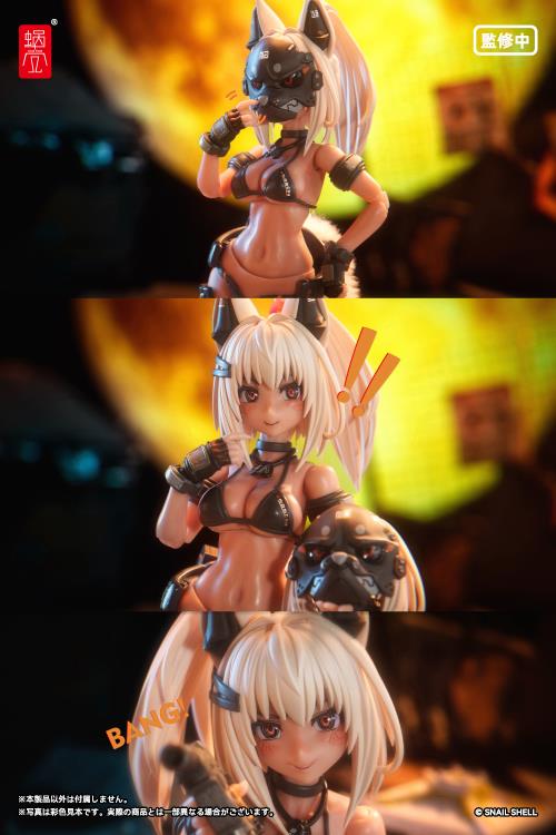 RA-04 Kitsunebi Senki Honoka (Swimsuit Ver.) 1/12 Scale Action Figure Gallery Image 15