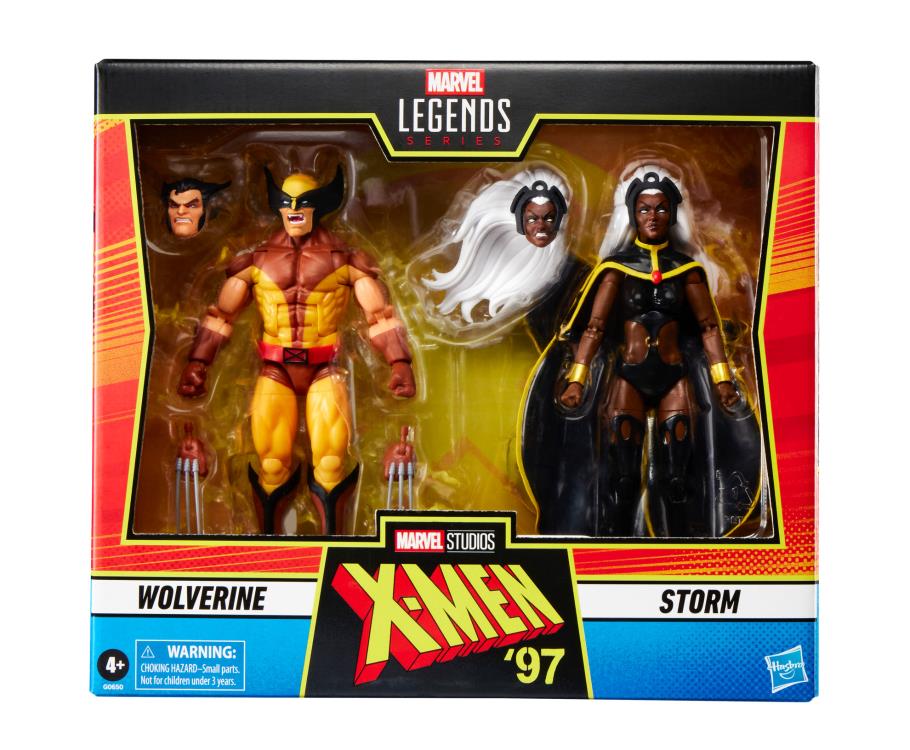 X-Men '97 Marvel Legends Wolverine and Storm Action Figure Two-Pack