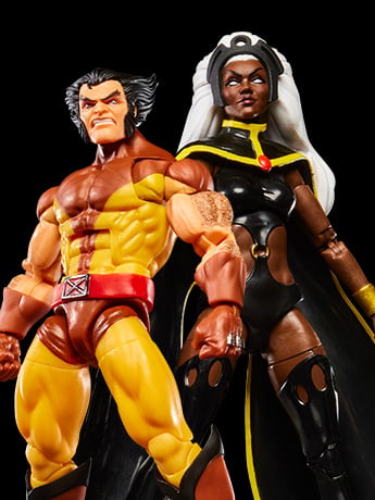 X-Men '97 Marvel Legends Wolverine and Storm Action Figure Two-Pack