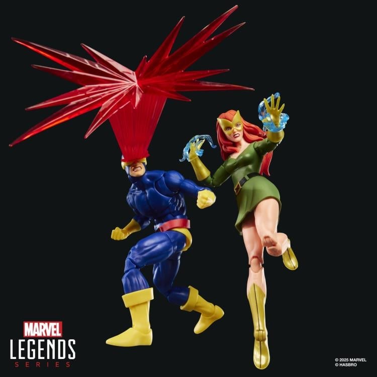 X-Men '97 Marvel Legends Cyclops and Jean Grey Action Figure Two-Pack Gallery Image 4