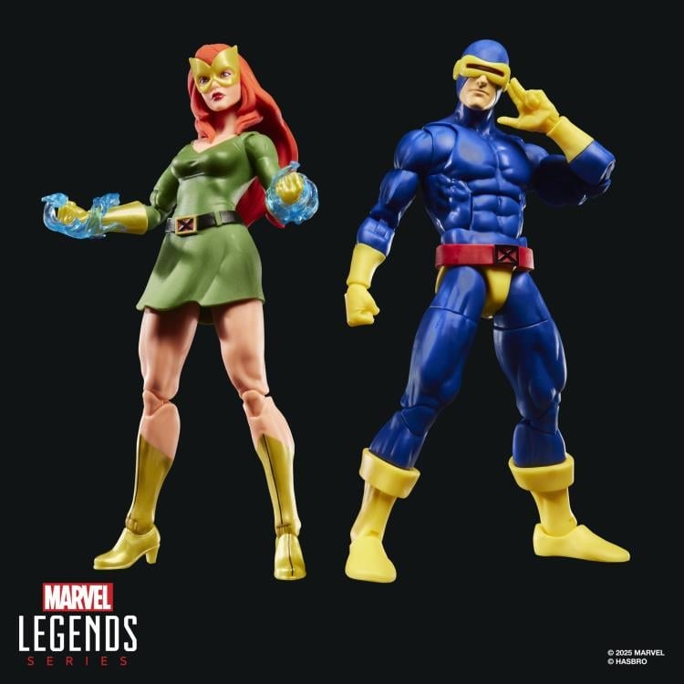 X-Men '97 Marvel Legends Cyclops and Jean Grey Action Figure Two-Pack Gallery Image 3