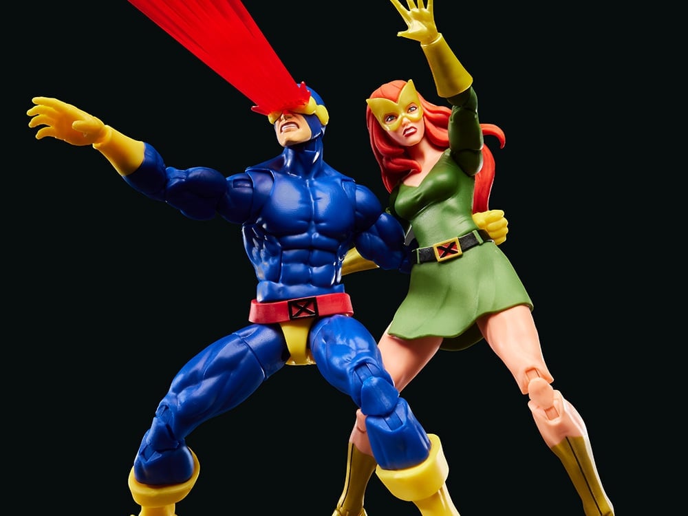 X-Men '97 Marvel Legends Cyclops and Jean Grey Action Figure Two-Pack Gallery Image 1