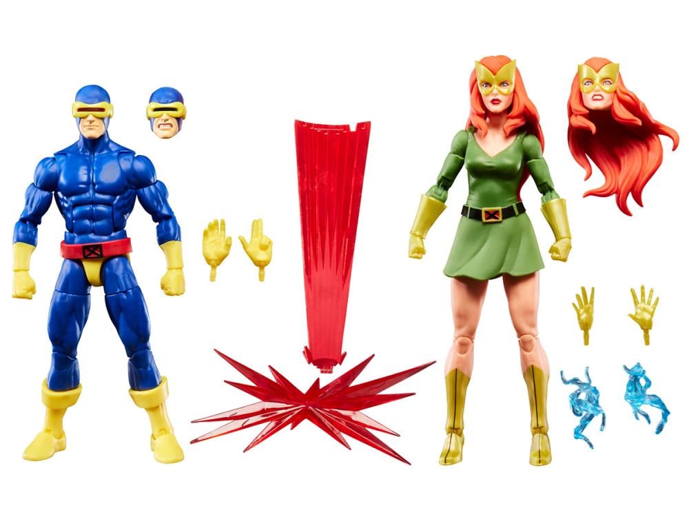 X-Men '97 Marvel Legends Cyclops and Jean Grey Action Figure Two-Pack Gallery Image 12