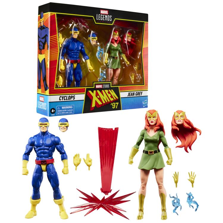 X-Men '97 Marvel Legends Cyclops and Jean Grey Action Figure Two-Pack Gallery Image 13