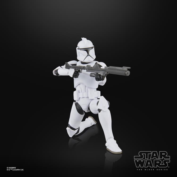 Star Wars: The Black Series Phase 1 Clone Trooper and Super Battle Droid Action Figure Two-Pack (Attack of the Clones) Gallery Image 9