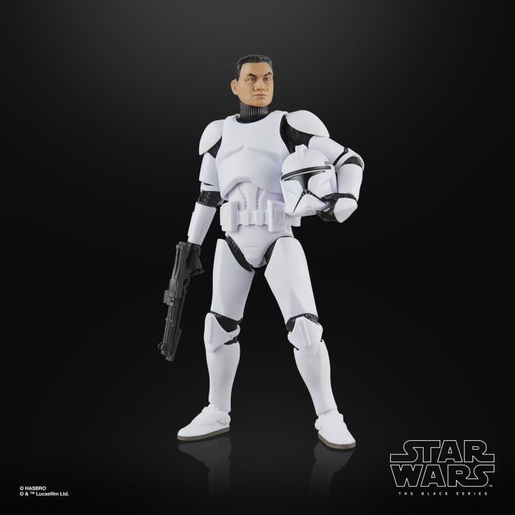 Star Wars: The Black Series Phase 1 Clone Trooper and Super Battle Droid Action Figure Two-Pack (Attack of the Clones) Gallery Image 6