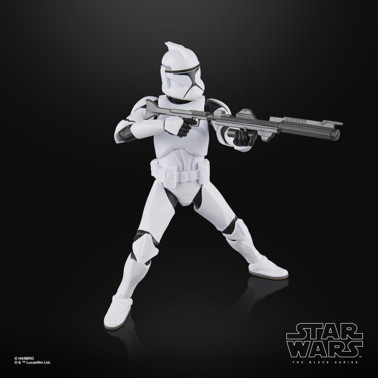 Star Wars: The Black Series Phase 1 Clone Trooper and Super Battle Droid Action Figure Two-Pack (Attack of the Clones) Gallery Image 11