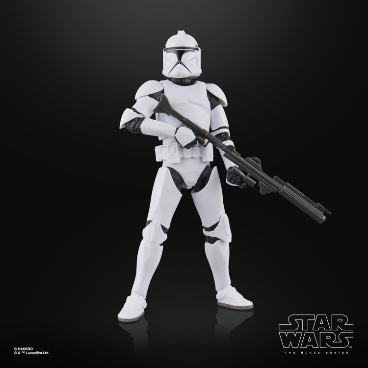 Star Wars: The Black Series Phase 1 Clone Trooper and Super Battle Droid Action Figure Two-Pack (Attack of the Clones) Gallery Image 10