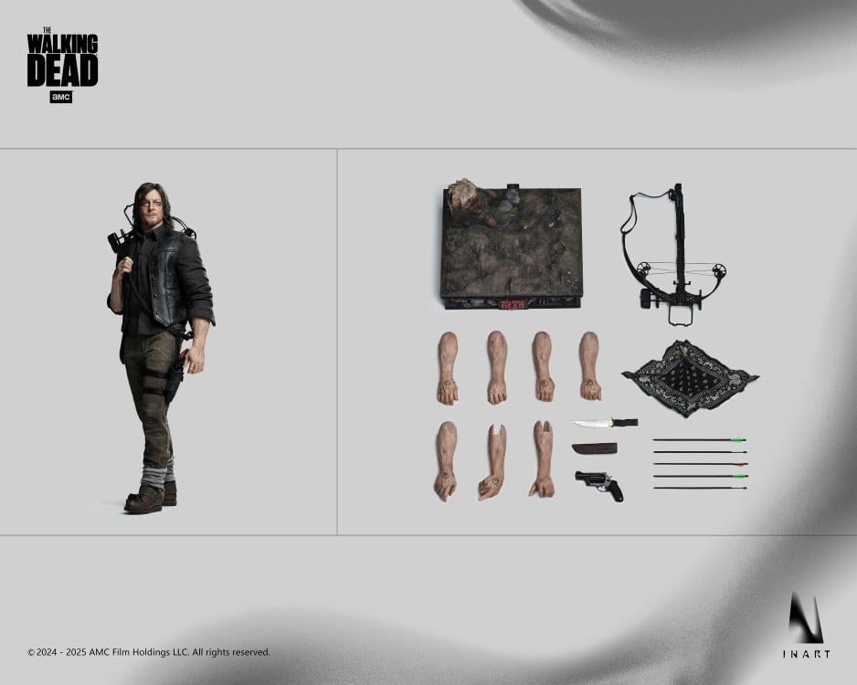 The Walking Dead InArt Daryl Dixon (Season 8 Ver.) 1/6 Scale Action Figure Gallery Image 28