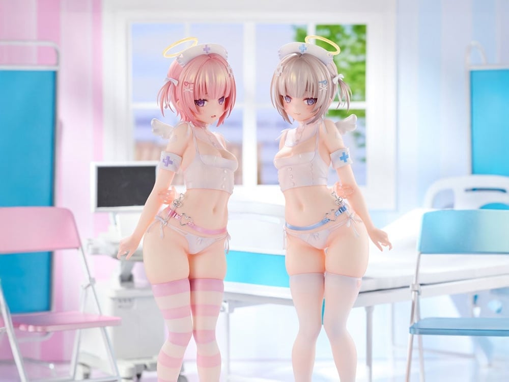Kuma 4-gou Illustration Suzu & Nagi 1/6 Scale Figure Set Gallery Image 1