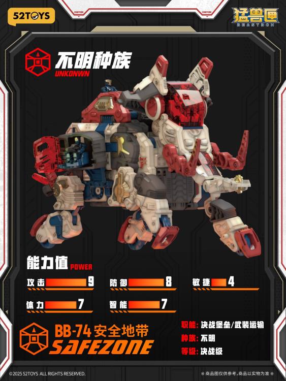 BeastBOX BB-74 Safezone Convertible Figure (With Bonus) Gallery Image 14