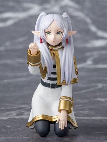 Image of Frieren: Beyond Journey's End Frieren (Poking Something) Premium Perching Figure