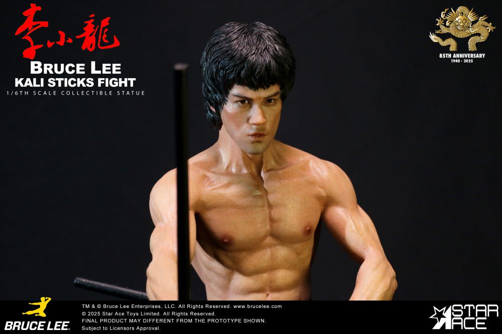 Bruce Lee "Kali Sticks Fight" (Deluxe Basement Ver.) Statue Gallery Image 7