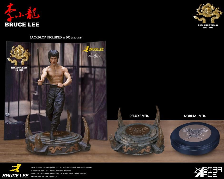Bruce Lee "Kali Sticks Fight" (Deluxe Basement Ver.) Statue Gallery Image 13
