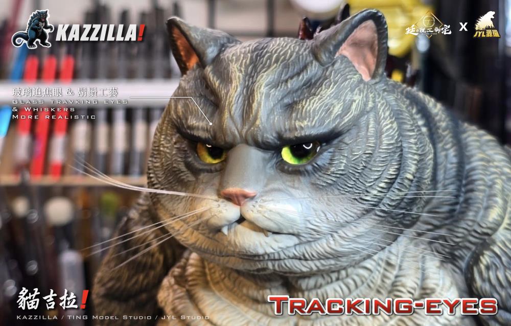 Kazzilla: King of Tiger Flames Tabby (Standard Version) Statue