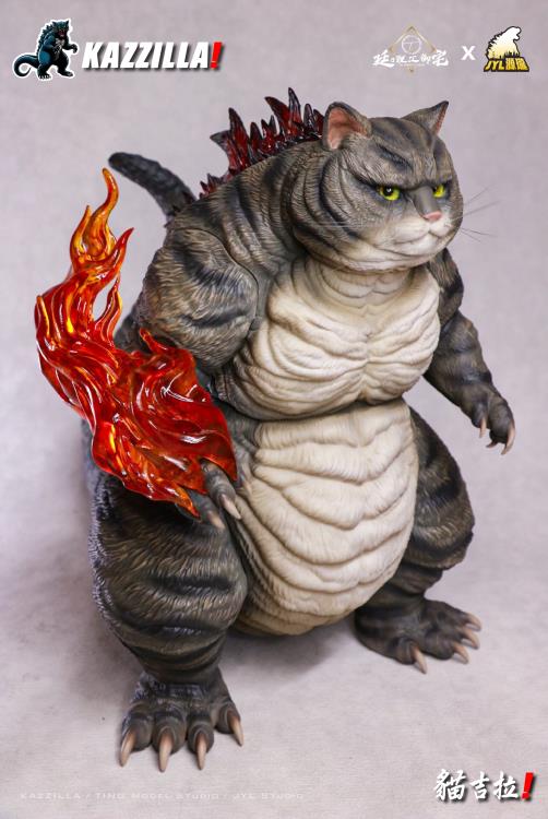 Kazzilla: King of Tiger Flames Tabby (Standard Version) Statue