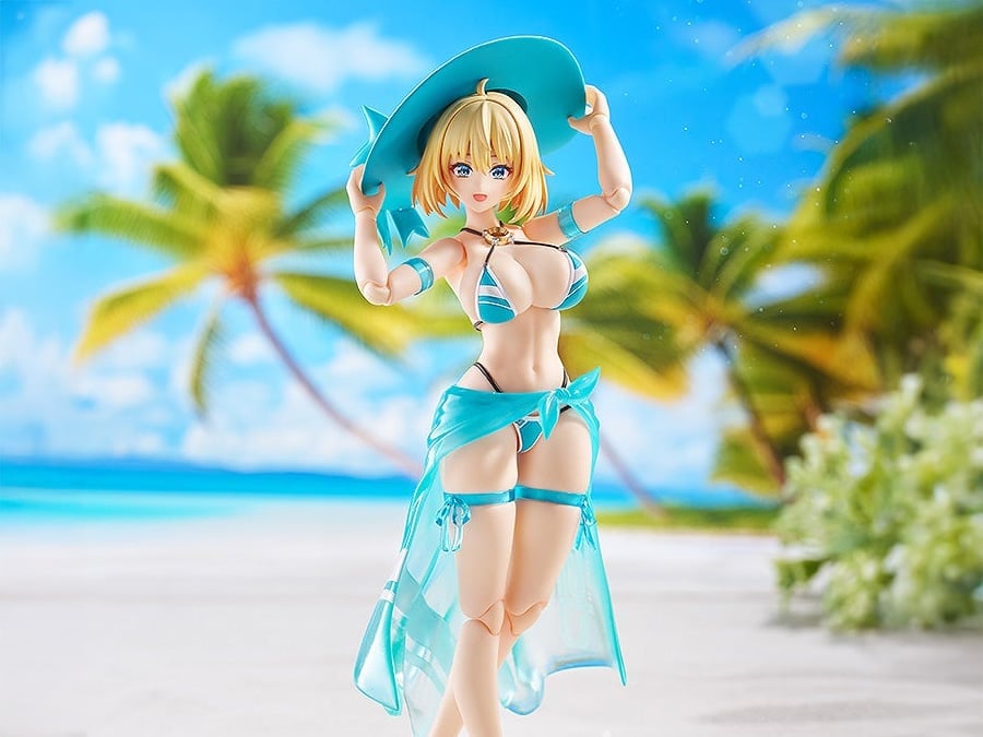 Bunny Suit Planning figma No.674 Sophia F. Shirring (Swimsuit Ver.) Action Figure Gallery Image 1