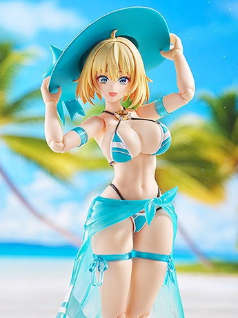 Bunny Suit Planning figma No.674 Sophia F. Shirring (Swimsuit Ver.) Action Figure Gallery Image 2