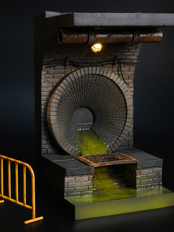 American Comic Style Sewer 1/12 Scale Diorama Base (S006B) Gallery Image 2