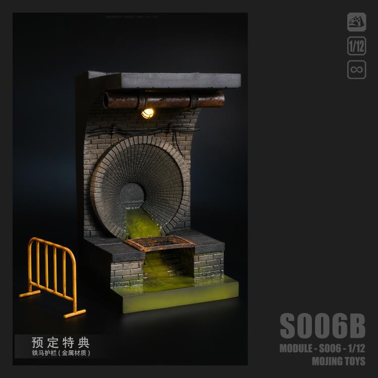 American Comic Style Sewer 1/12 Scale Diorama Base (S006B) Gallery Image 3