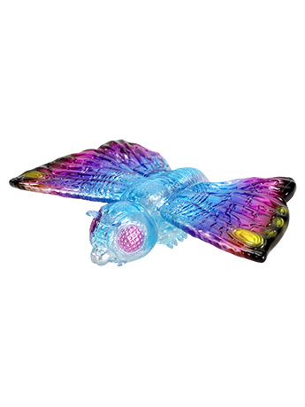 Godzilla vs. Mothra (1992) Middle Size Series Mothra (Clear Blue Pink Ver.) Gallery Image 2