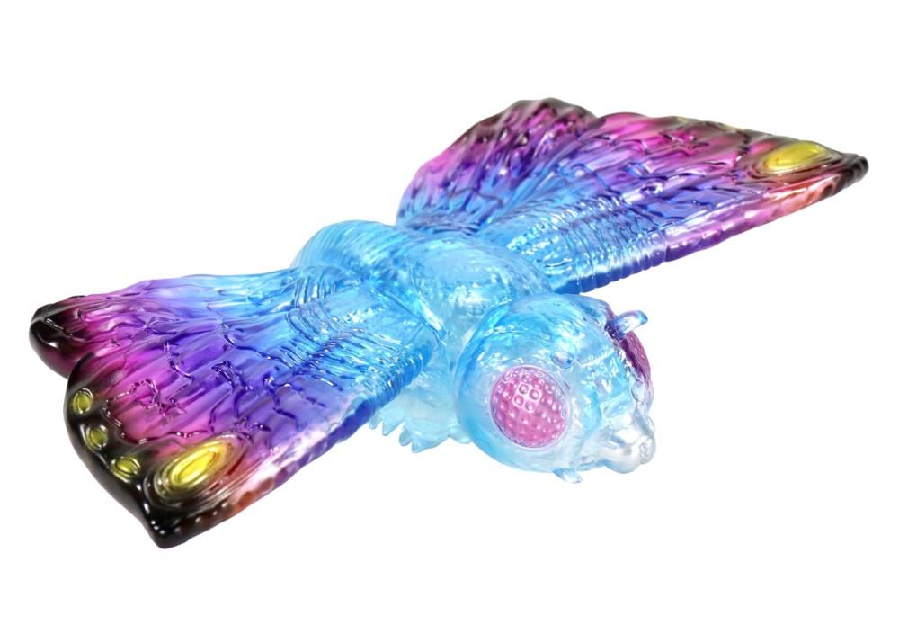 Godzilla vs. Mothra (1992) Middle Size Series Mothra (Clear Blue Pink Ver.) Gallery Image 5