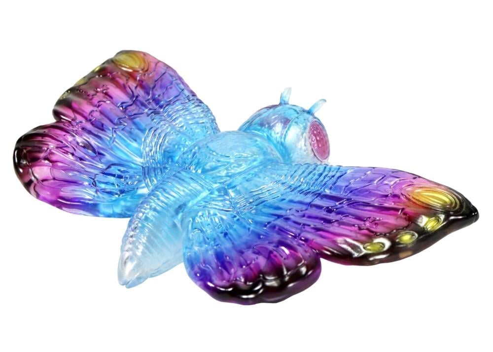 Godzilla vs. Mothra (1992) Middle Size Series Mothra (Clear Blue Pink Ver.) Gallery Image 4