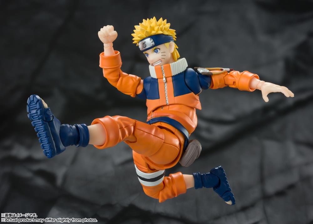 Naruto S.H.Figuarts Naruto Uzumaki (The No.1 Most Unpredictable Ninja) Action Figure (Reissue) Gallery Image 8