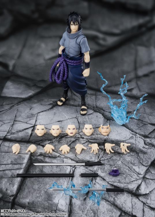 Naruto: Shippuden S.H.Figuarts Sasuke Uchiha (Solitary Shinobi) Action Figure Gallery Image 11