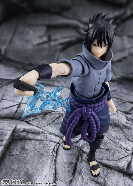 Naruto: Shippuden S.H.Figuarts Sasuke Uchiha (Solitary Shinobi) Action Figure Gallery Image 8
