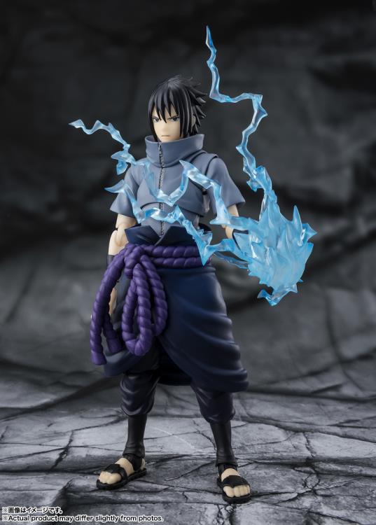 Naruto: Shippuden S.H.Figuarts Sasuke Uchiha (Solitary Shinobi) Action Figure Gallery Image 5