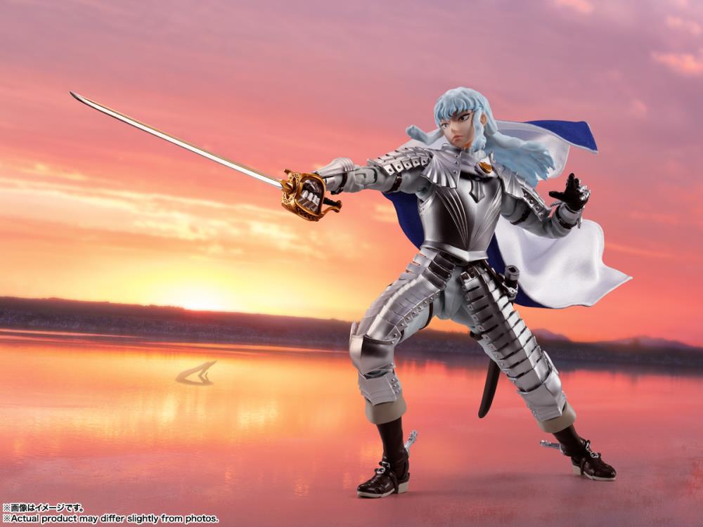 Berserk S.H.Figuarts Griffith (The Band of the Hawk) Action Figure Gallery Image 5