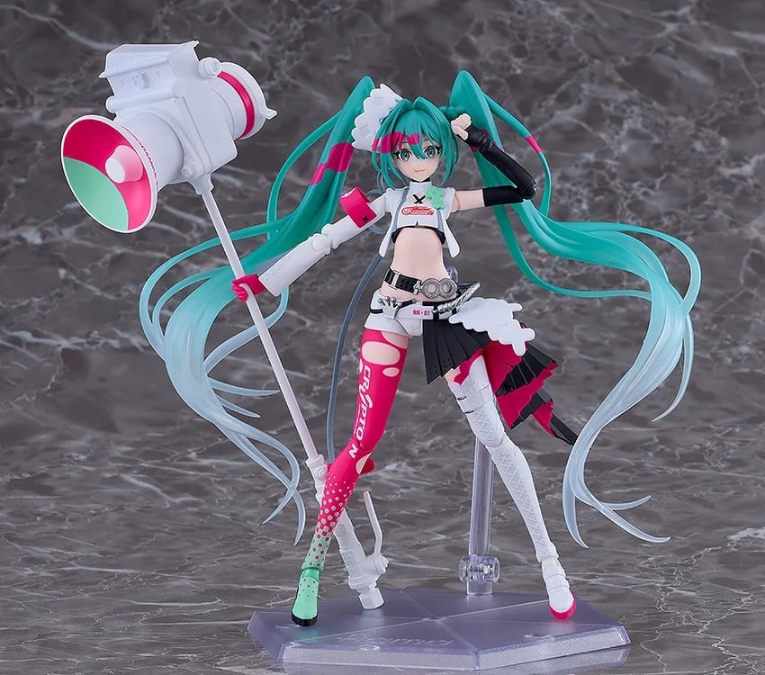 Vocaloid Hatsune Miku GT Project figma No.SP-174 Hatsune Miku (Racing 2025 Ver.) Action Figure Gallery Image 3