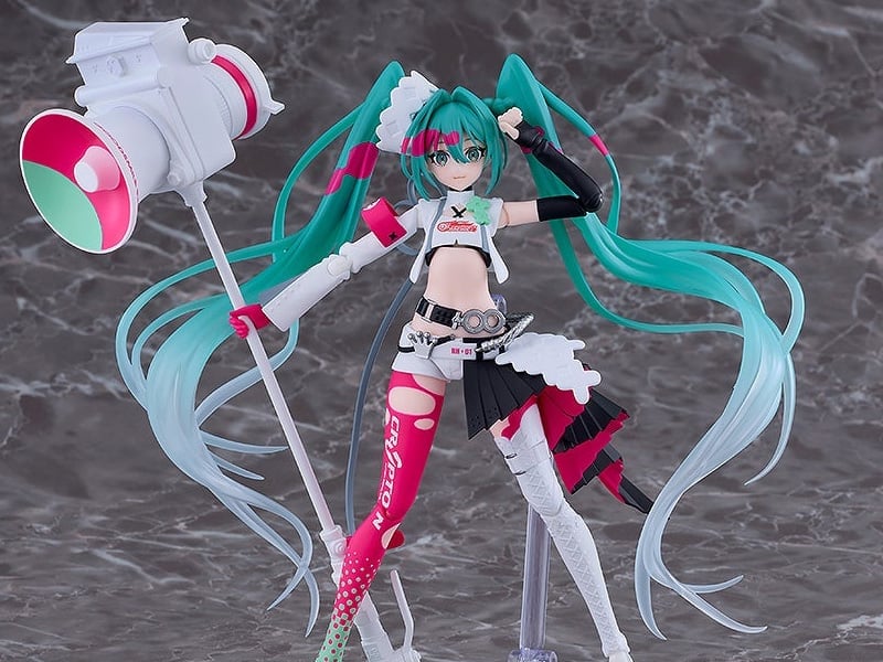 Vocaloid Hatsune Miku GT Project figma No.SP-174 Hatsune Miku (Racing 2025 Ver.) Action Figure Gallery Image 1