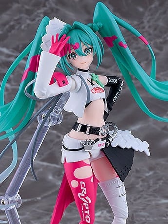Vocaloid Hatsune Miku GT Project figma No.SP-174 Hatsune Miku (Racing 2025 Ver.) Action Figure Gallery Image 2